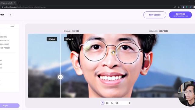 Website Ini Bisa Mempertajam Foto Kita HINGGA 8X Lipat dengan Bantuan AI ?? смотреть онлайн