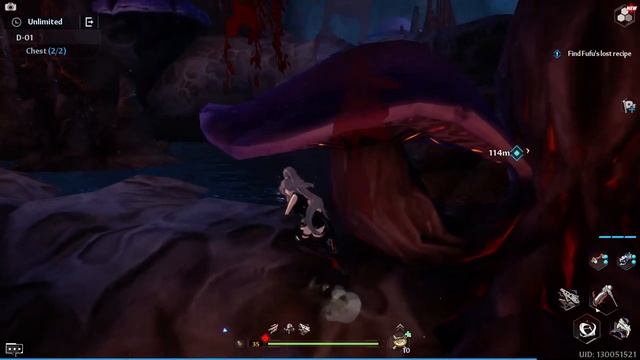 Tower of Fantasy Help Fufu Gather 3 darkscale ghost spores смотреть онлайн