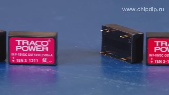 DCDC преобразователи серии TEN3 компании TRACO