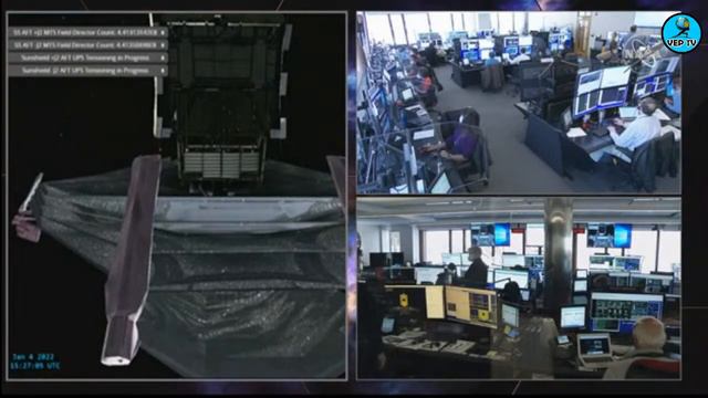 NASA'S JAMES WEB TELESCOPE DEPLOYMENT LIVE смотреть онлайн