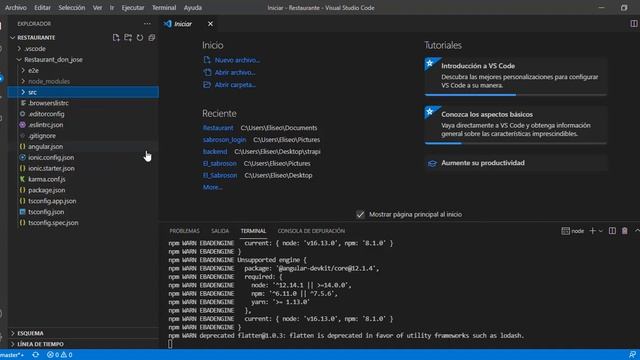 1.- Ionic - Creación de un proyecto смотреть онлайн