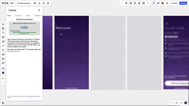 Literal's Miro app смотреть онлайн