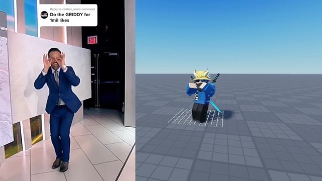Live Animation Creator Roblox (Griddy Dance) смотреть онлайн