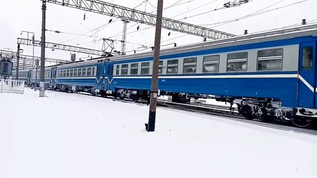 ЭР9т сообщением Минск Восточный - Орша центральная отправляется со "ст.Минск-Восточный" смотреть онлайн