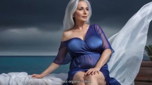 Don't Ignore Amazing Natural Old Woman Over 60+ Elegantly Dressed Classy Fashion| #over60 #over70