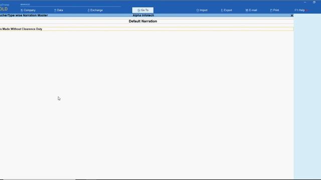 Tally Add On : Voucher Type Wise Auto Narration in Tally Prime Software смотреть онлайн