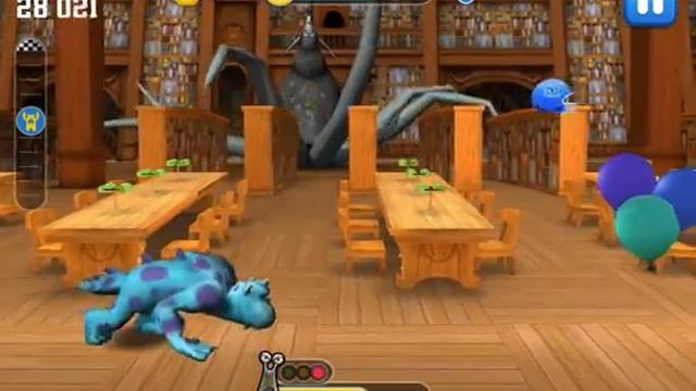 Monsters University level 13 Sulley avoid the parent ios iphone gameplay смотреть онлайн