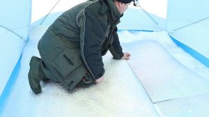 Делаем пол для палатки сами!