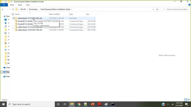 Install Oracle Database and SQL Developer смотреть онлайн