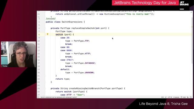Life Beyond Java 8, by Trisha Gee / JetBrains Technology Day for Java смотреть онлайн