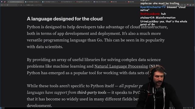 Go is Dying - Long Live Python? WUT | Prime Reacts смотреть онлайн