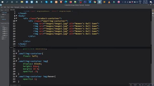 How To Make Image Gallery Using HTML, CSS & JavaScript | Create Image Gallery Step by Step смотреть онлайн