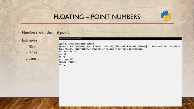 Numbers in Python смотреть онлайн