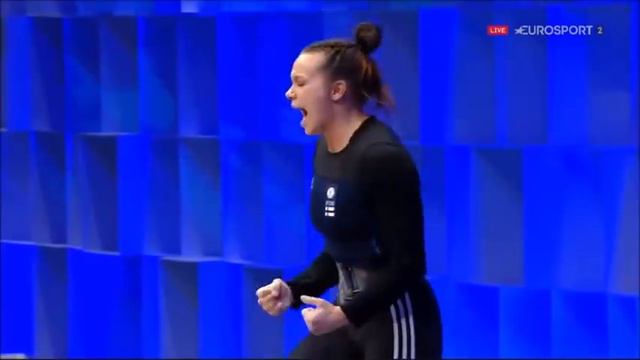 2021 European Weightlifting W 59 kg A a mp4 смотреть онлайн
