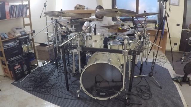 Locus Animae - Crepuscolo (drum playthrough) смотреть онлайн