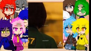 ♡︎//реакция 13 карт на игру в кальмара//♡︎