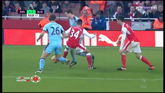 Arsenal 2 VS 1 Burnley смотреть онлайн