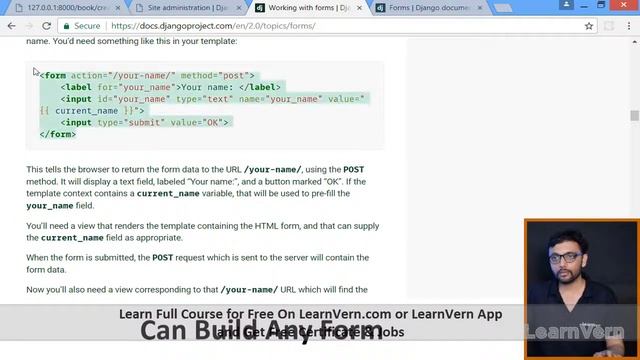 What is form validation in Django? | How do you create a validation in Django? смотреть онлайн