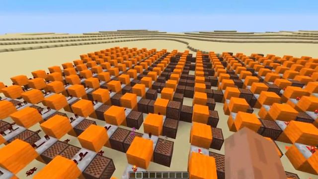 Арабская ночь на нотных блоках Minecraft смотреть онлайн