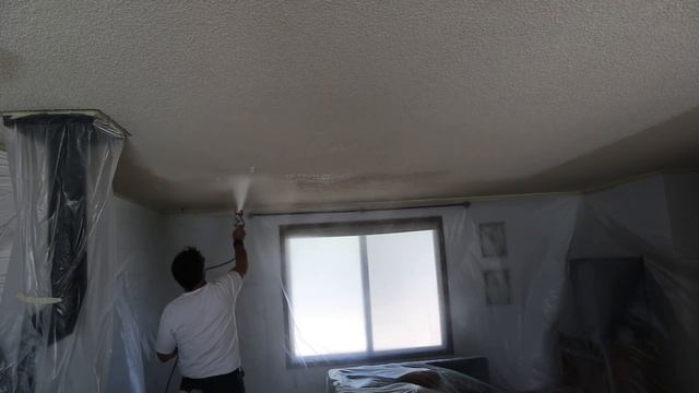 How to Remove Popcorn Ceilings | DIY HOME REMODEL смотреть онлайн