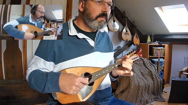 La Folia Variations: Faronell's Division To A Ground (M. Farinel, 1684), Mandolin & Mandocello