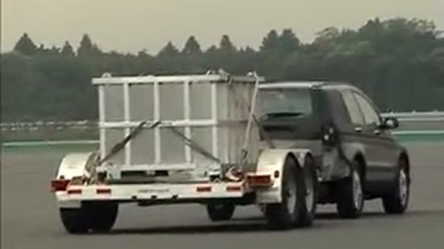 Honda Caravan snaking Trailer Stability Assist TSA shown working (Standard on Accord and CR-V) смотреть онлайн