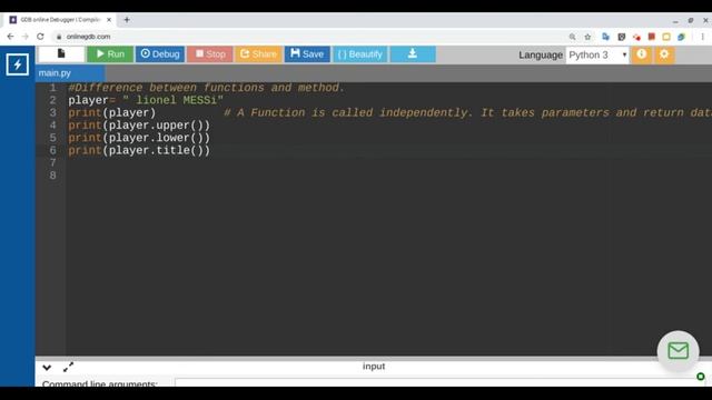 Python: Functions Vs Methods смотреть онлайн