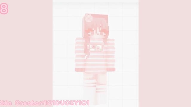 Pink Theme Minecraft skins~With links~MCPE смотреть онлайн