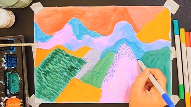 Painting Sketch | File 24 | Gouache | Dana Krystle смотреть онлайн