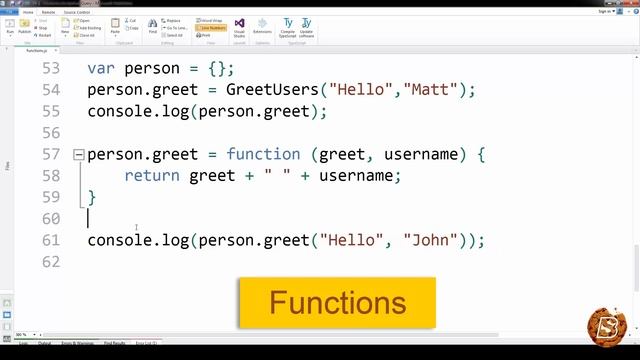 Master Node JS : JavaScript function variable - Web Development смотреть онлайн
