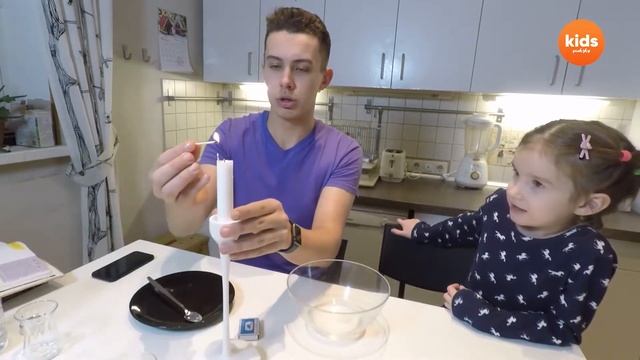 Как погасить свечку без усилий? // Наука и дети на Заокский kids смотреть онлайн