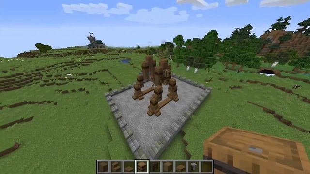 How To Build A Trebuchet In Minecraft!! [Tutorial 2021]