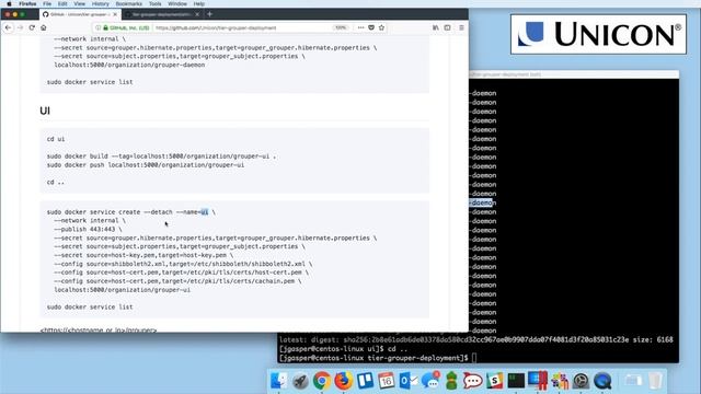 Deploying the TIER Grouper Image using Docker Swarm - Section 3: Grouper Services смотреть онлайн