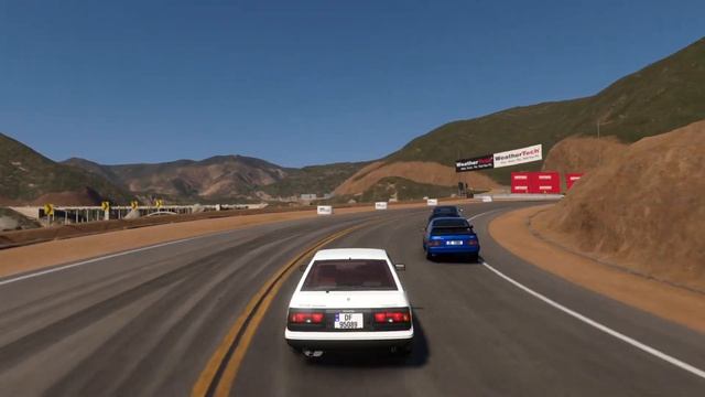 Gran Turismo 7 - Toyota Sprinter Trueno at Grand Valley Highway 1 Reverse gameplay смотреть онлайн