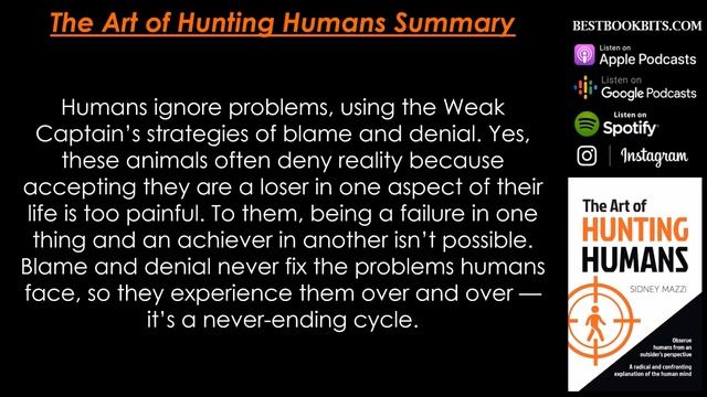 The Art of Hunting Humans | Sidney Mazzi | Book Summary смотреть онлайн