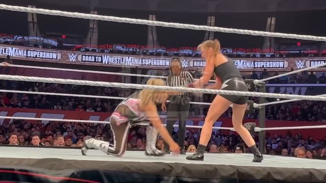 Ronda Rousey and Shayna Baszler vs Natalya and Tegan Nox Full Match - WWE Supershow 2/25/23 смотреть онлайн
