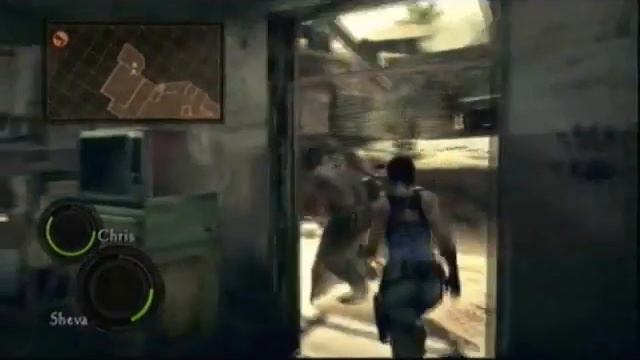 Resident Evil 5 Demo - Public Assembly No Weapons and Killed Executioner!! смотреть онлайн