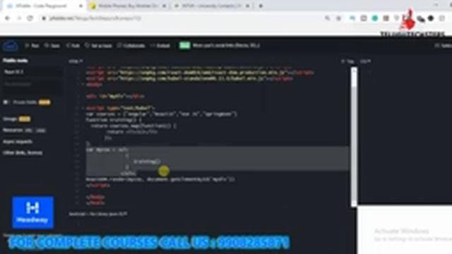 PROGRAMMING WITH & WITHOUT REACT JS | REACT JS IN TELUGU | REACT IN TELUGU смотреть онлайн