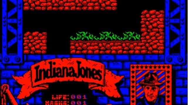 БК-0010, игра Indiana Jones (BK-0010, Indiana Jones) смотреть онлайн