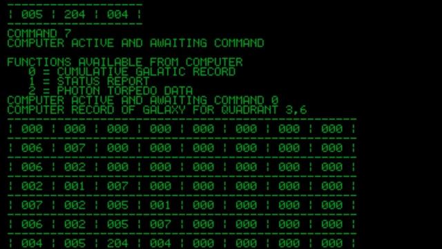 Star Trek (Sigma 7) 1 - A Game From 1971 смотреть онлайн
