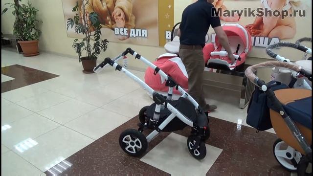 Детская коляска Adamex Barletta смотреть онлайн