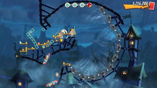Angry birds 2 daily challenge Monday December 4, 2023 boss Chef pig and King pig panic shortcut. смотреть онлайн