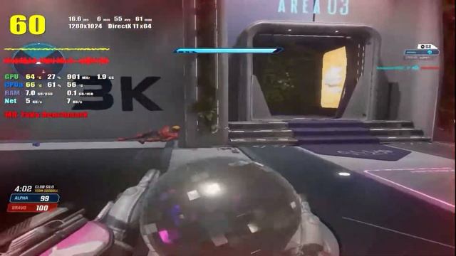 Splitgate | GTX 760 (2GB) | I5 3470 | Medium Settings смотреть онлайн