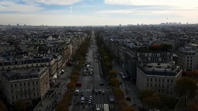 Париж 2018 - Виды с Триумфальной арки