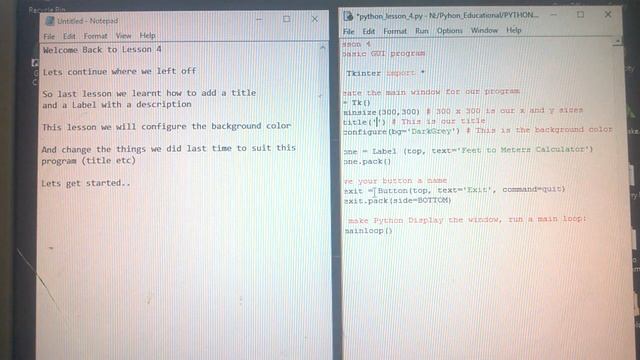 Python Basics Lesson 4 - Simple GUI Calculator смотреть онлайн