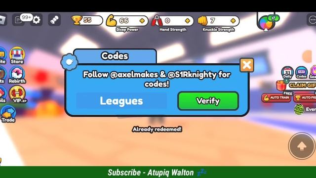 Fresh ⚡ Codes For Arm Wrestle Simulator Codes - Roblox Arm Wrestle Simulator CODES 2023 смотреть онлайн