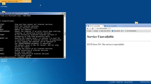 Run IISRESET PowerShell Command смотреть онлайн