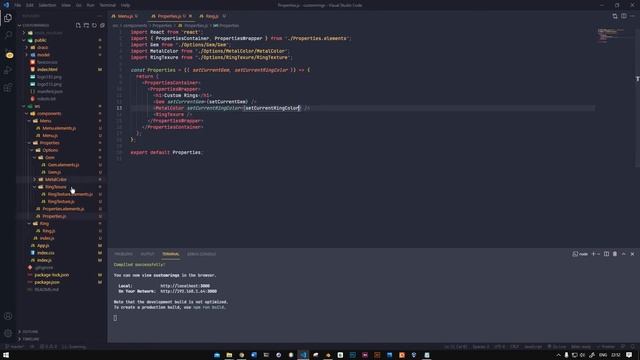 Three.js con React - 06 - Custom Rings (Proyecto) - Parte 2 смотреть онлайн