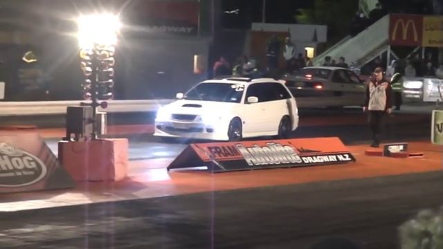 Caldina GTT 1/4 mile смотреть онлайн