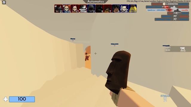 Knifing Xonae (Roblox Arsenal) (He said i suck) смотреть онлайн